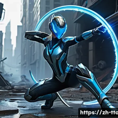 탕탕특공대 배틀 전략 가이드 - **Agile Survivor with Eternal Boots and Eternal Suit in a Ruined City**
    A lone, heroic female su...